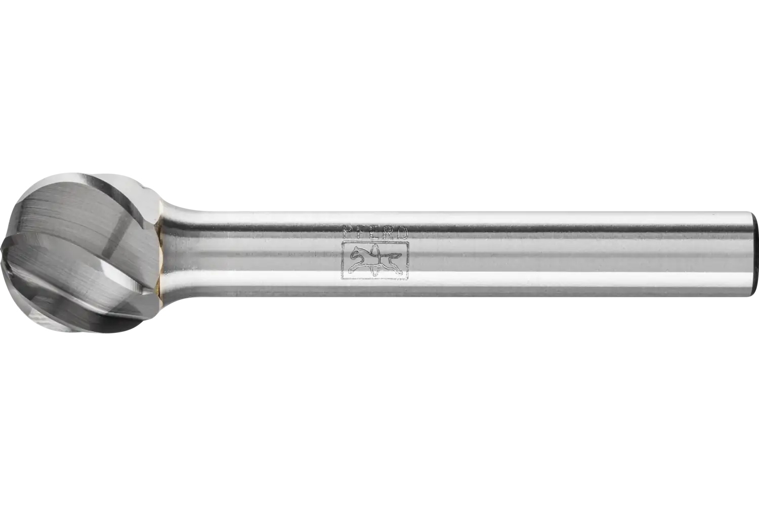 Picture of Pferd Carbide Bur SD-5 Ball Shape ALU Cut 1/2" x 7/16" x 1/4" Shank